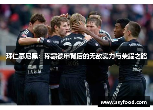 拜仁慕尼黑：称霸德甲背后的无敌实力与荣耀之路